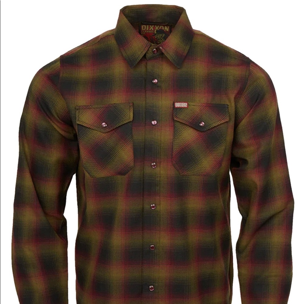 NWT Mens Dixxon Freddy Flannel